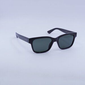 Gucci GG1716S 003 Sunglasses Grey Square Frame, Grey Lenses